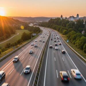 Verhalten auf Autobahn