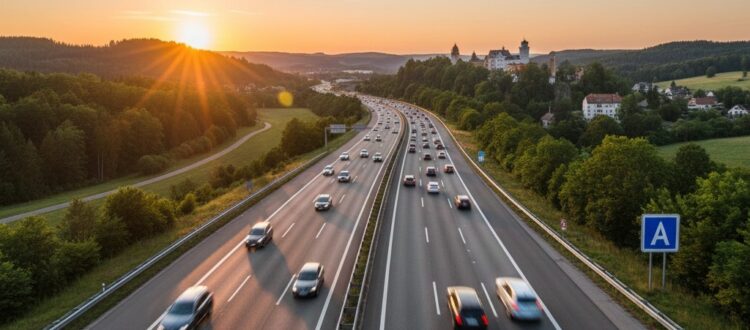 Verhalten auf Autobahn
