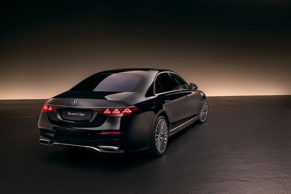 New S-Class rear, image: Mercedes-Benz