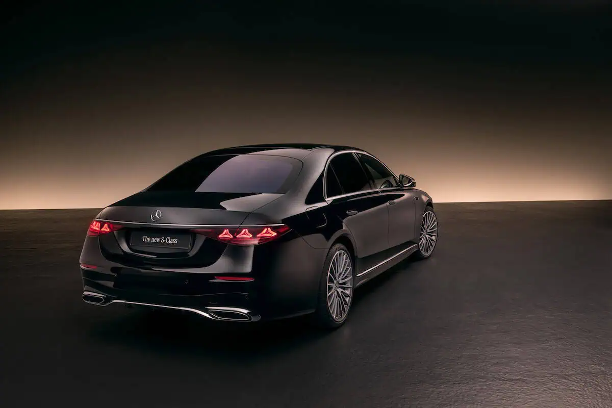 Die neue S-Klasse Heck, Bild: Mercedes-Benz
