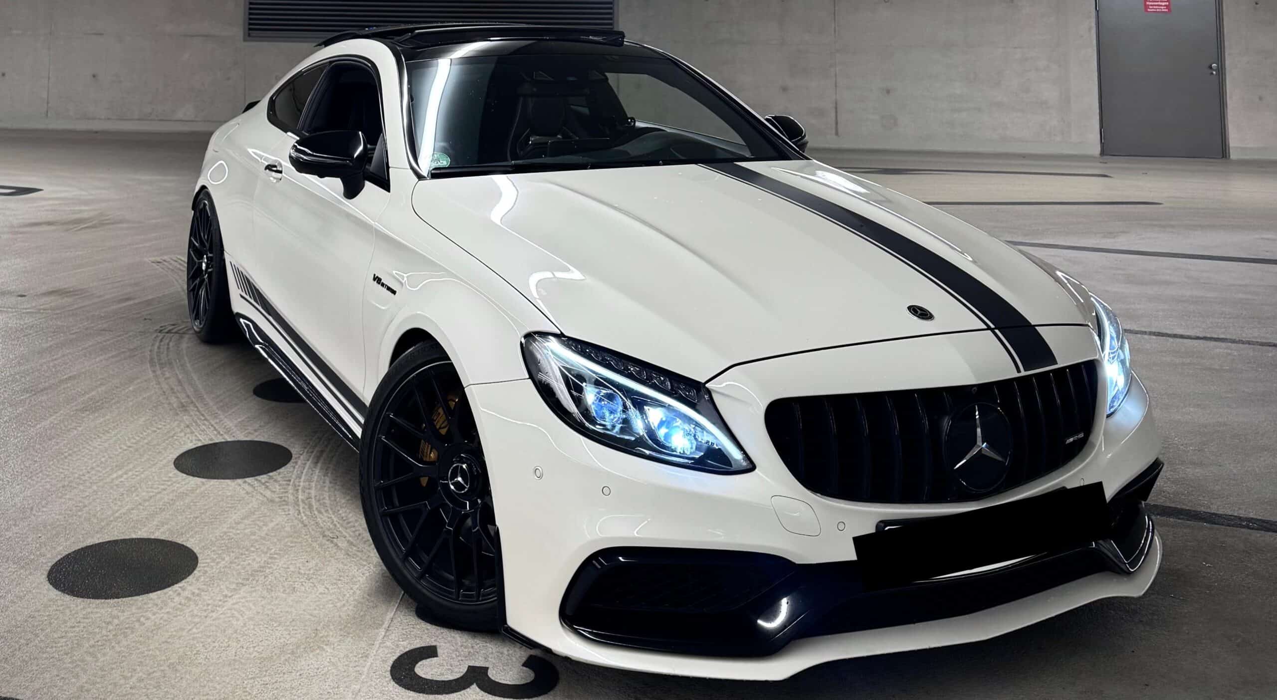 C63 AMGCoupé mercedes vorne