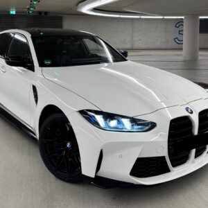 BMW M3 Competition mieten in Düsseldorf vorne