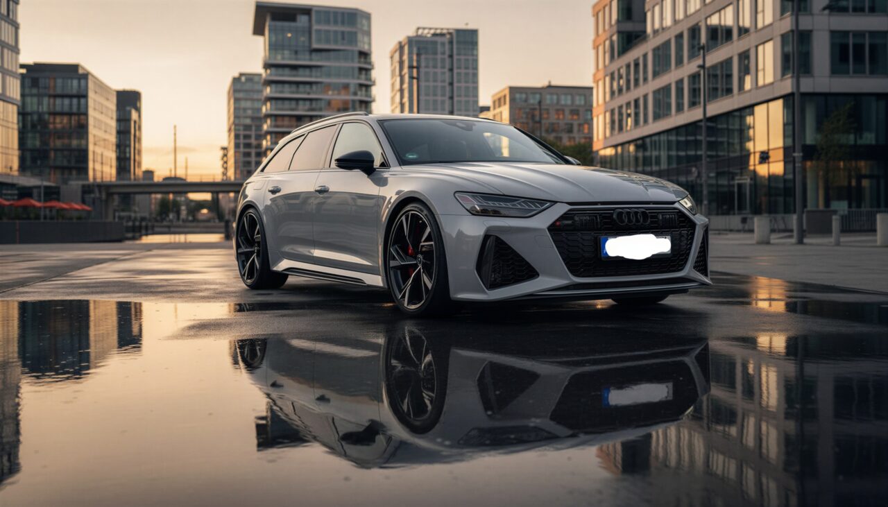 Audi RS6 mieten in Duisburg Aktuelles Bild: Audi RS6 Hero