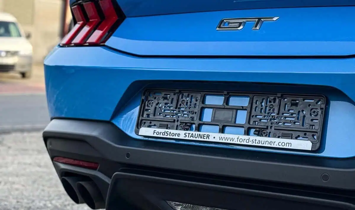 Mustang GT hinten