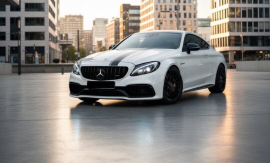Mercedes-AMG C 63 Coupé mieten in Düsseldorf hero