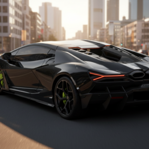 Lamborghini Revuelto mieten in Frankfurt Heck