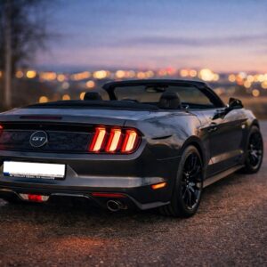 Ford Mustang Chemnitz hinten