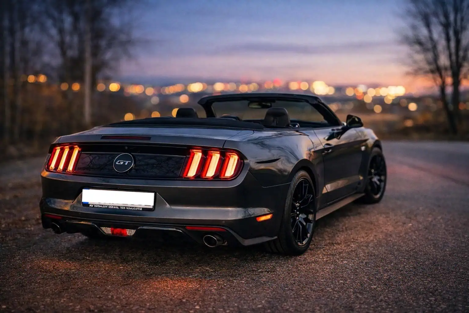 Ford Mustang Chemnitz hinten