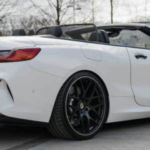 BMW M850i xDrive Cabrio mieten in Hamburg heck