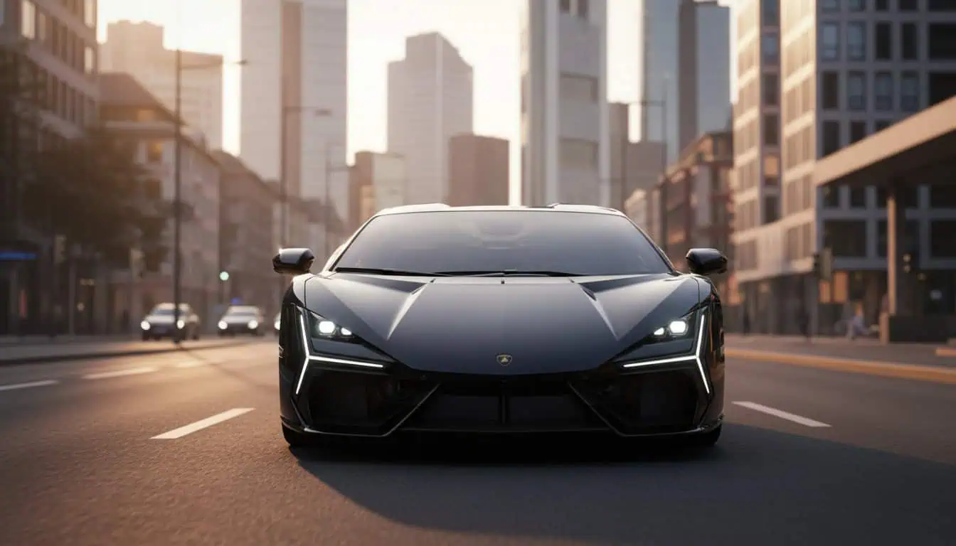 Frontansicht des Lamborghini Revuelto