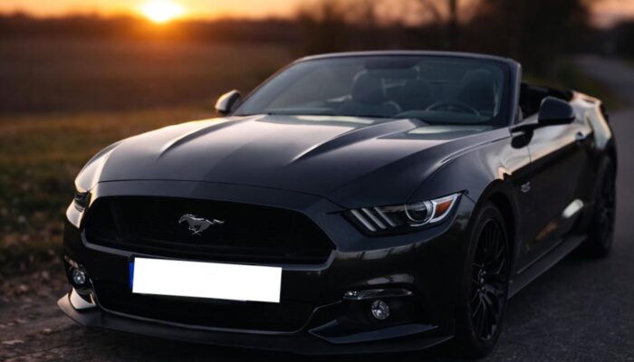 Ford Mustang Chemnitz vorne