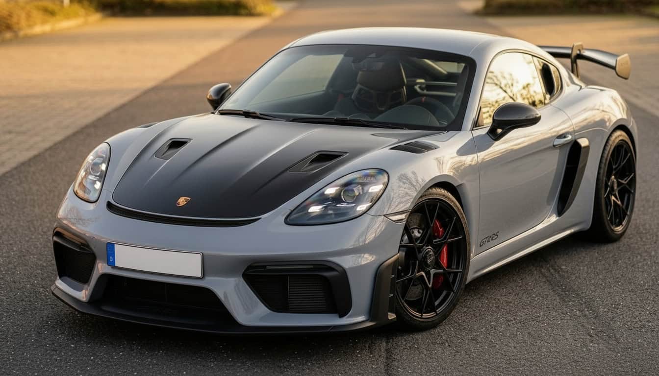 Porsche 718 Cayman GT4 RS mieten in Düren Hero