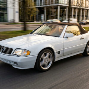 Mercedes SL500 mieten in Hannover Vorne