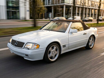 Mercedes SL500 mieten in Hannover Vorne