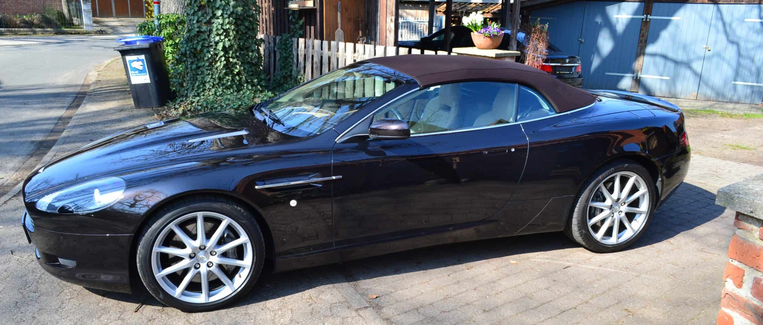 Aston Martin DB9 Volante in Hamburg mieten Seite