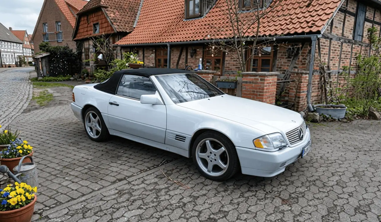 Mercedes SL500 Seite