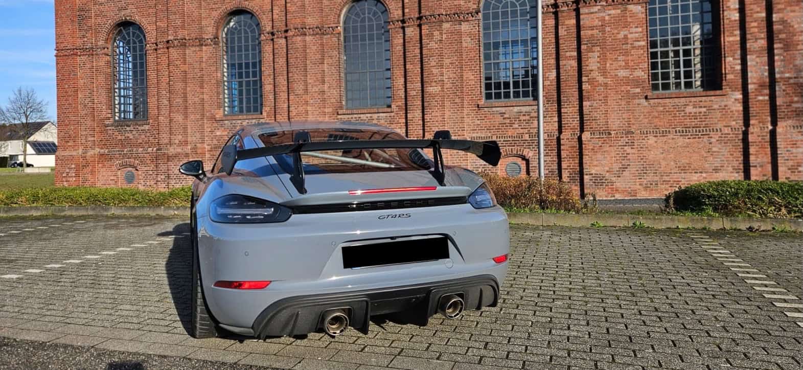 Porsche 718 Cayman GT4 RS Heck