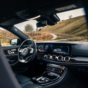 Mercedes-AMG E63 S mieten in Wien Interieur