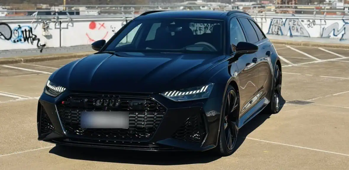 Audi RS6 mieten in Saarbrücken Vorne