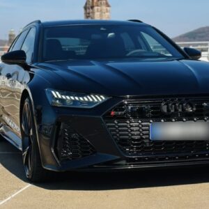 Audi RS6 mieten in Saarbrücken Vorne