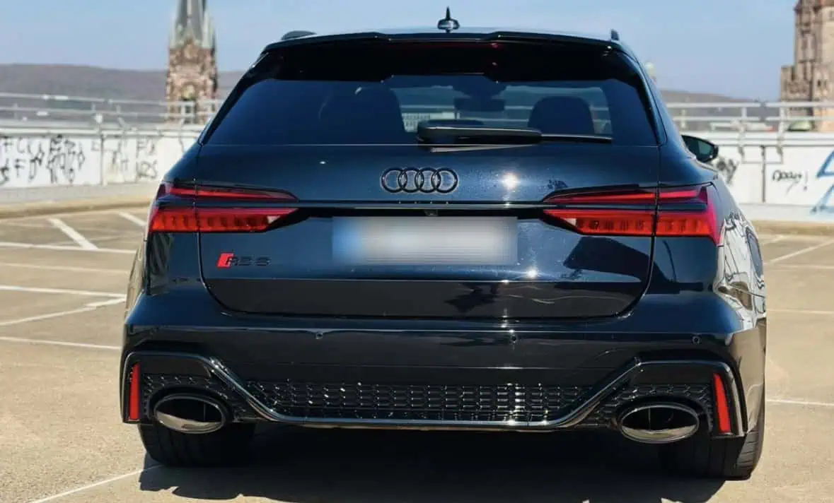 Audi RS6 mieten in Saarbrücken Heck