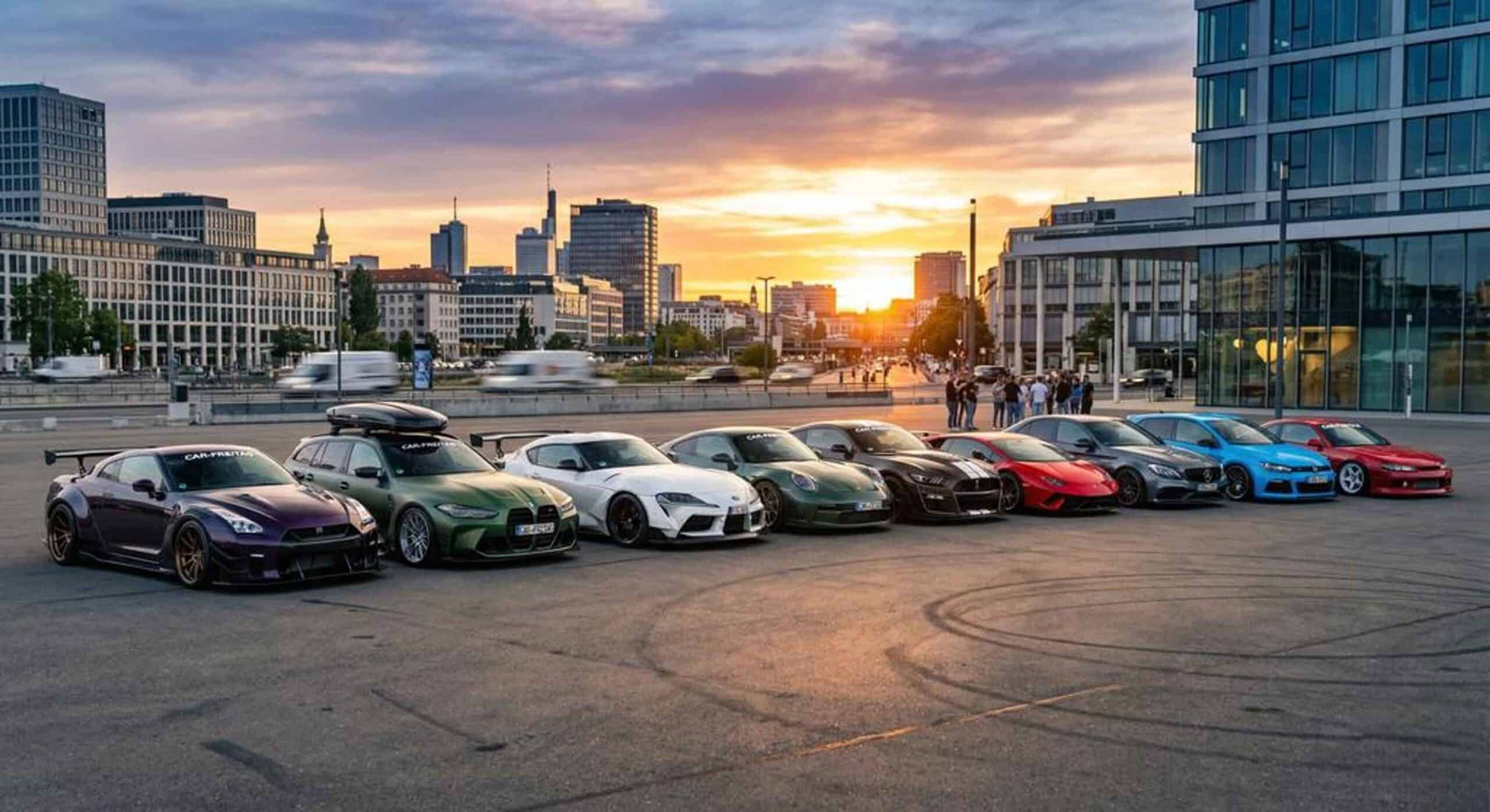 Tuning-Szene und getunte Autos stehen am Carfreitag im Mittelpunkt