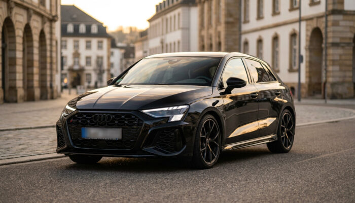 Audi RS3 mieten in Saarbrücken Hero