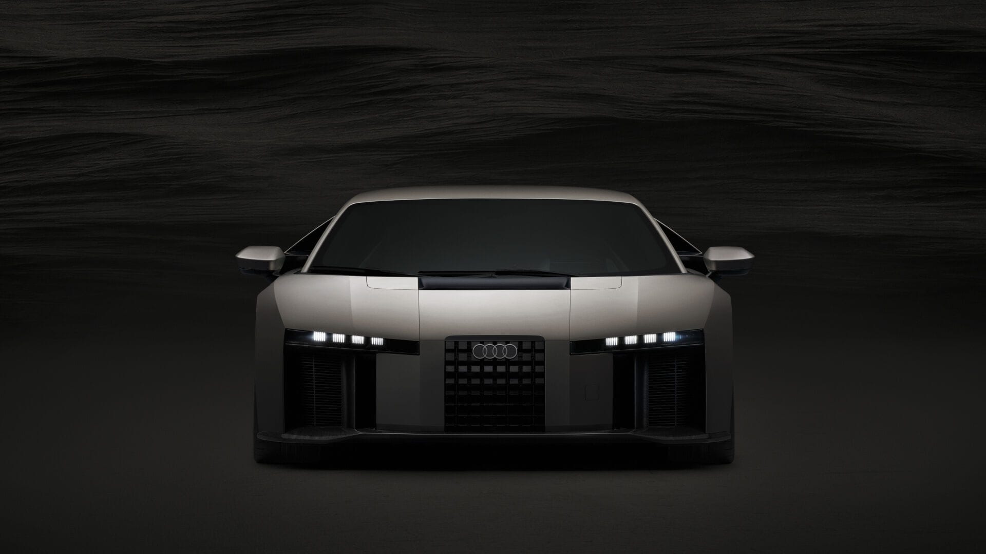 Audi Nuvolari Frontansicht – Audis neuer Supersportwagen (Bild: Audi)