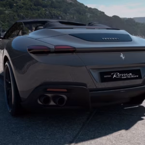 Ferrari Roma Spyder Back