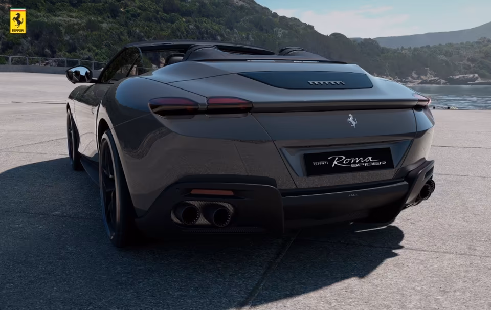 Ferrari Roma Spyder Back