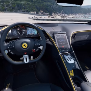 Ferrari Roma Spyder interior Steering Wheel