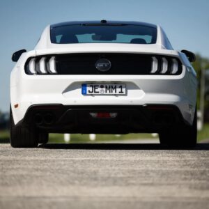 Heckansicht vom Ford Mustang GT in Hamburg