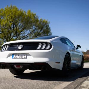 Seitenansicht vom Ford Mustang GT in Hamburg
