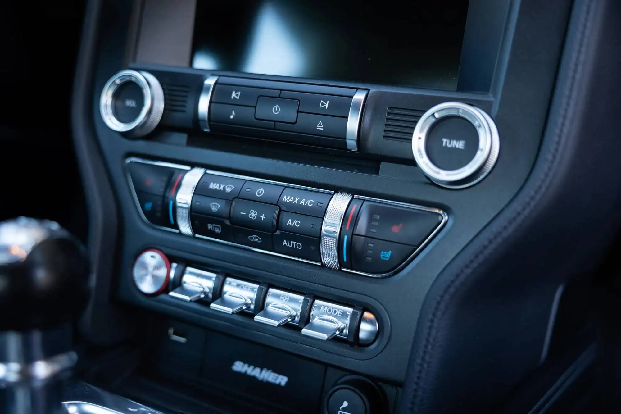 Interieur vom Ford Mustang GT in Hamburg